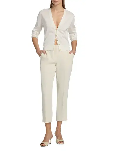 Kobi Halperin Women's Jenna Jersey Cardigan - White - Size XXL | Thumbnail 2 Kobi Halperin Women's Jenna Jersey Cardigan - White - Size XXL | Thumbnail 2