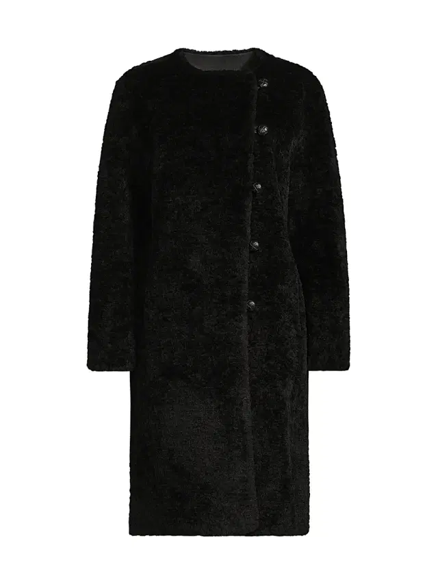 Kobi Halperin Women's Sami Faux-Shearling Coat - Black