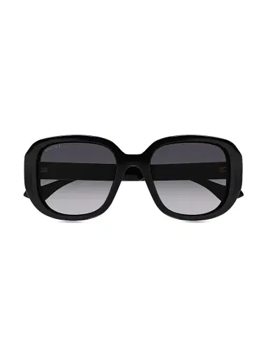 Gucci Women's La Piscine 54MM Squared Injection Sunglasses - Black Grey Gradient | Thumbnail 2 Gucci Women's La Piscine 54MM Squared Injection Sunglasses - Black Grey Gradient | Thumbnail 2