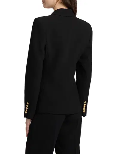 Kobi Halperin Women's West Crepe Double-Breasted Blazer - Black - Size XXL | Thumbnail 5 Kobi Halperin Women's West Crepe Double-Breasted Blazer - Black - Size XXL | Thumbnail 5
