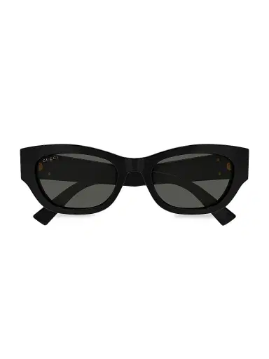 Gucci Women's GG Extruded 53MM Cat-Eye Sunglasses | Thumbnail 3
