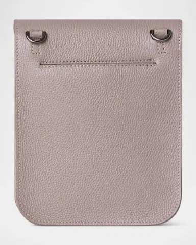 Akris Anouk Mini Flap Leather Messenger Bag | Thumbnail 3 Akris Anouk Mini Flap Leather Messenger Bag | Thumbnail 3