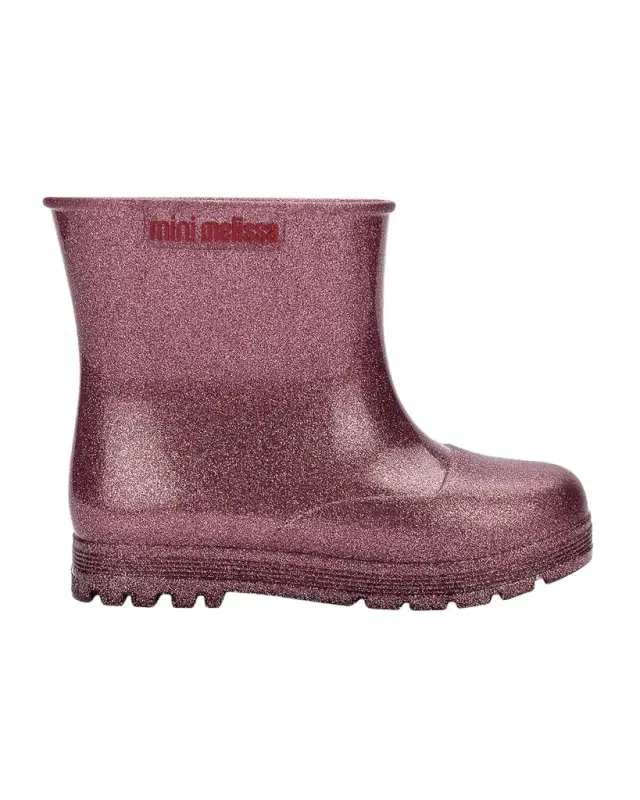 Mini Melissa Girl 's Slip-On Rain Boots, Baby/Toddler