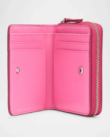 Marc Jacobs The Leather Mini Compact Wallet | Thumbnail 3 Marc Jacobs The Leather Mini Compact Wallet | Thumbnail 3
