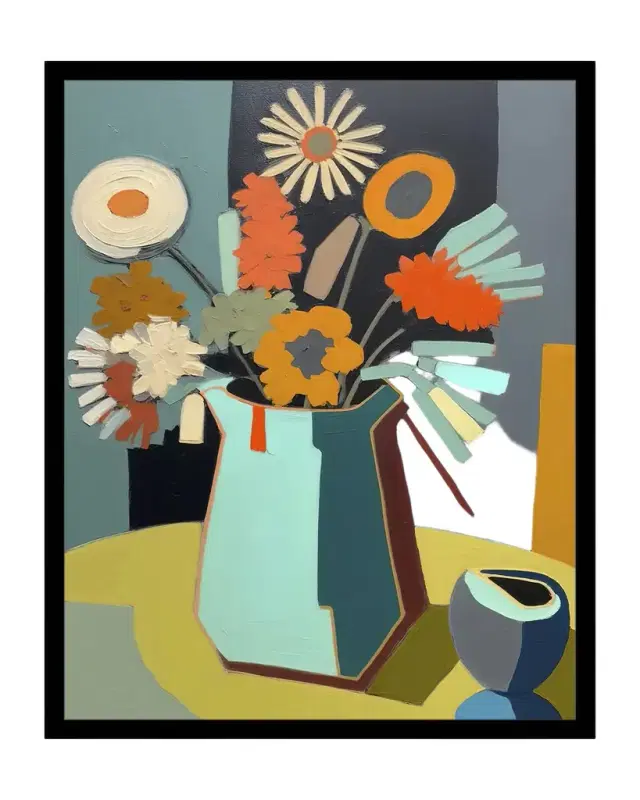 Prestige Arts "Retro Blooms 1" Giclee