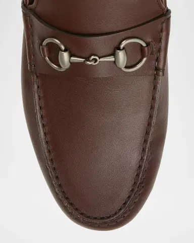 Gucci Men's Byorn Horsebit Leather Drivers | Thumbnail 4