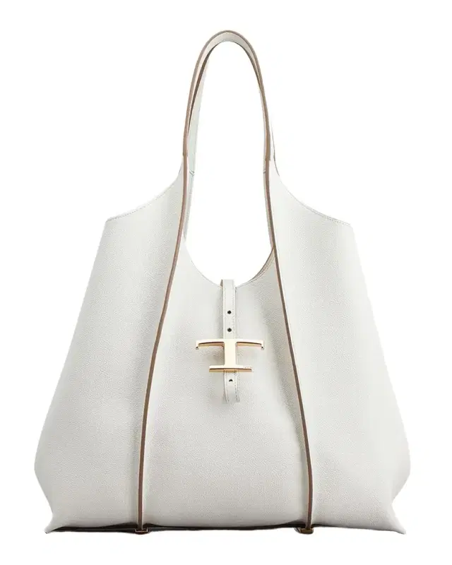 Tod 's Medium Leather T Timeless Tote Shopping Bag