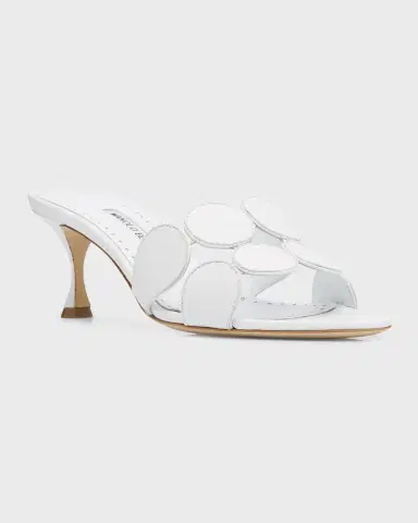 Manolo Blahnik Haribalmu Leather Slide Sandals | Thumbnail 2 Manolo Blahnik Haribalmu Leather Slide Sandals | Thumbnail 2
