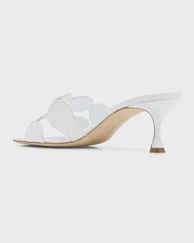 Manolo Blahnik Haribalmu Leather Slide Sandals | Thumbnail 3 Manolo Blahnik Haribalmu Leather Slide Sandals | Thumbnail 3