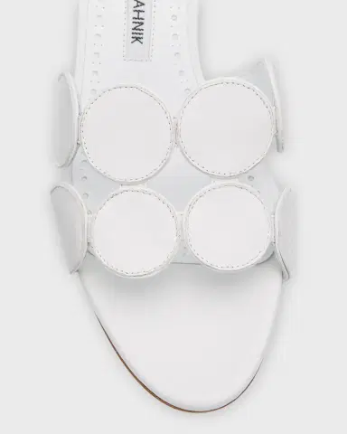 Manolo Blahnik Haribalmu Leather Slide Sandals | Thumbnail 6 Manolo Blahnik Haribalmu Leather Slide Sandals | Thumbnail 6