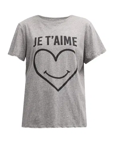 Cinq à Sept Smiling Heart Graphic T-Shirt | Thumbnail 1 Cinq à Sept Smiling Heart Graphic T-Shirt | Thumbnail 1