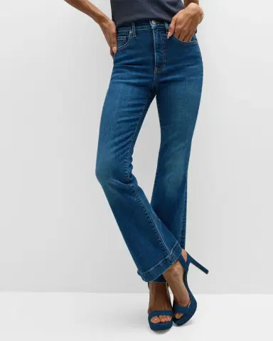 Veronica Beard Carson Ankle Flare Jeans | Thumbnail 7 Veronica Beard Carson Ankle Flare Jeans | Thumbnail 7