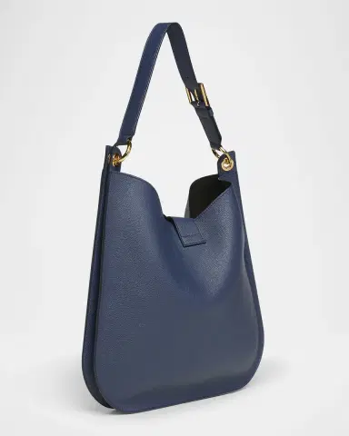 Tom Ford Tara Large Hobo Crossbody in Grained Leather | Thumbnail 2 Tom Ford Tara Large Hobo Crossbody in Grained Leather | Thumbnail 2