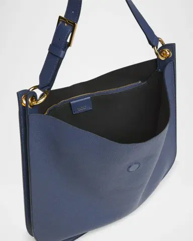 Tom Ford Tara Large Hobo Crossbody in Grained Leather | Thumbnail 3 Tom Ford Tara Large Hobo Crossbody in Grained Leather | Thumbnail 3