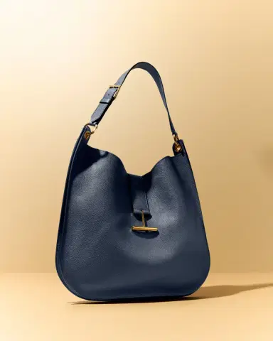Tom Ford Tara Large Hobo Crossbody in Grained Leather | Thumbnail 4 Tom Ford Tara Large Hobo Crossbody in Grained Leather | Thumbnail 4