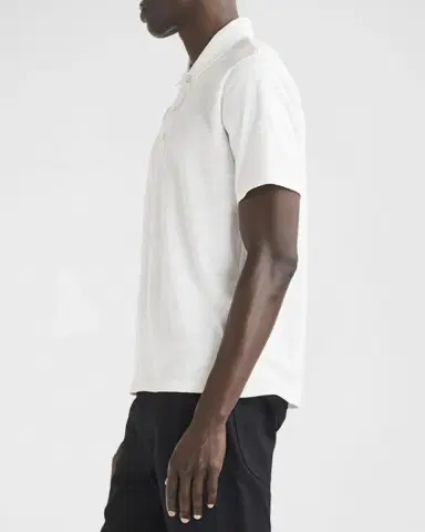 rag & bone Men's Classic Flame Polo Shirt | Thumbnail 5