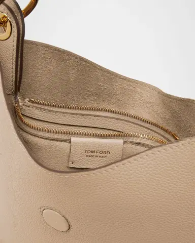 Tom Ford Tara Small Hobo Crossbody in Grained Leather | Thumbnail 3