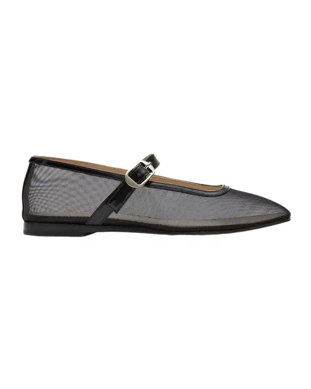 Le Monde Beryl Mesh Mary Jane Ballerina Flats