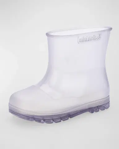 Mini Melissa Girl's Slip-On Rain Boots, Baby/Toddler | Thumbnail 2 Mini Melissa Girl's Slip-On Rain Boots, Baby/Toddler | Thumbnail 2