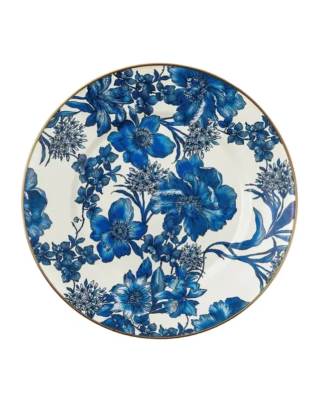 MacKenzie-Childs Royal English Garden Dinner Plate