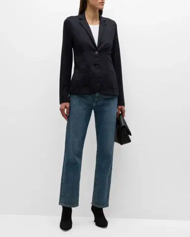 Majestic Filatures Soft Touch Two-Button Blazer | Thumbnail 2