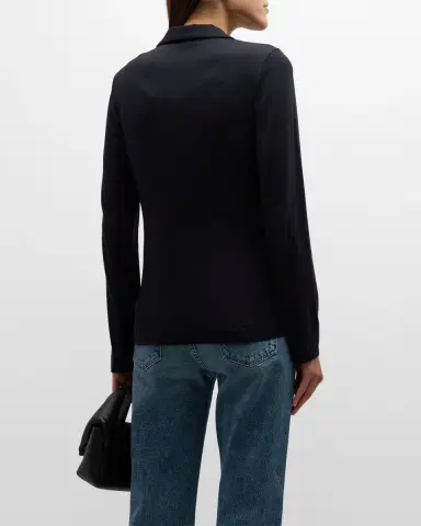 Majestic Filatures Soft Touch Two-Button Blazer | Thumbnail 6