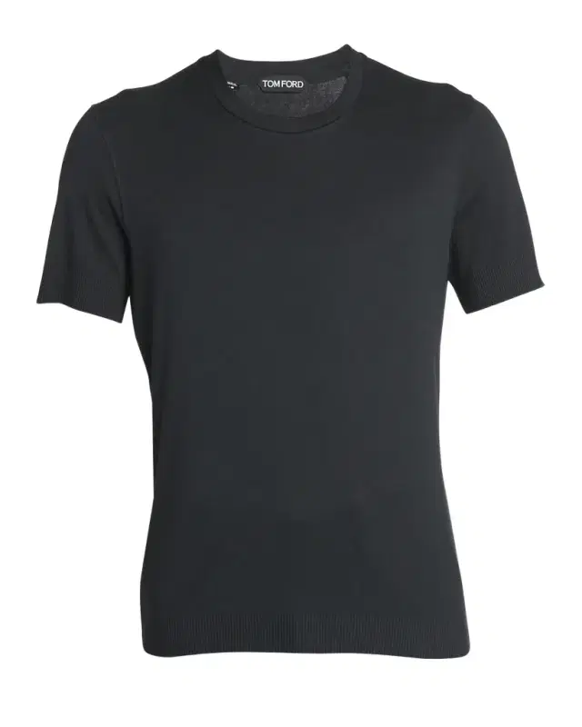 TOM FORD Men 's Short-Sleeve Crewneck Sweater