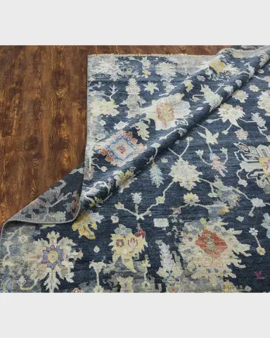 Haven & Loom Lawrence Midnight Hand-Knotted Rug | Thumbnail 3