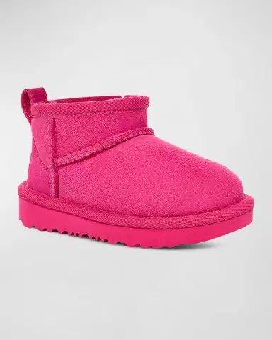 UGG Girl's Classic Ultra Mini Boots, Baby/Toddler | Thumbnail 2 UGG Girl's Classic Ultra Mini Boots, Baby/Toddler | Thumbnail 2