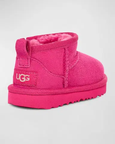 UGG Girl's Classic Ultra Mini Boots, Baby/Toddler | Thumbnail 3 UGG Girl's Classic Ultra Mini Boots, Baby/Toddler | Thumbnail 3