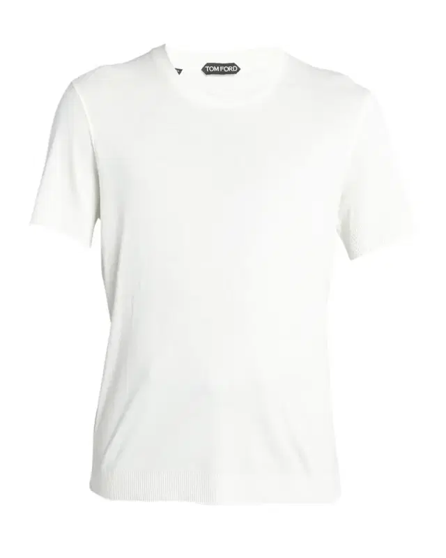 TOM FORD Men 's Short-Sleeve Crewneck Sweater