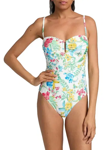 Kobi Halperin Women's Queen Floral One-Piece Swimsuit -  Multi | Thumbnail 5