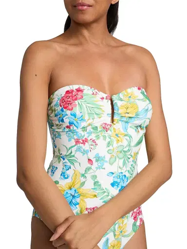 Kobi Halperin Women's Queen Floral One-Piece Swimsuit -  Multi | Thumbnail 6