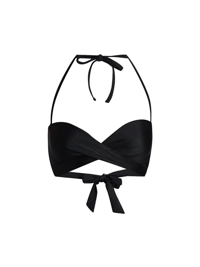 Kobi Halperin Women's Sesil Bustier Bikini Top - Black