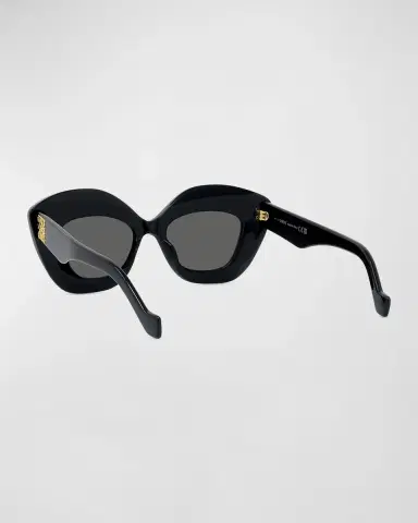 Loewe Anagram Acetate Butterfly Sunglasses | Thumbnail 2 Loewe Anagram Acetate Butterfly Sunglasses | Thumbnail 2