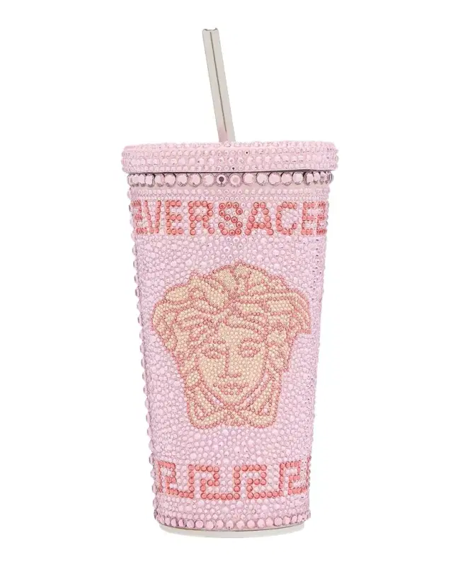 Versace Medusa Studded Travel Mug