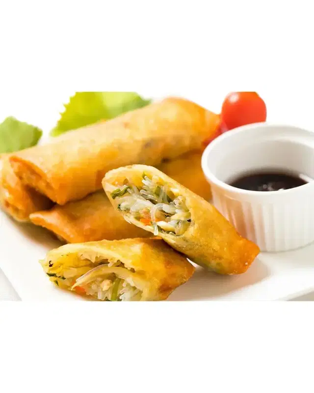 The Cajun Turkey Co Vegetable Spring Roll, 10 Pieces - Serves 5-10