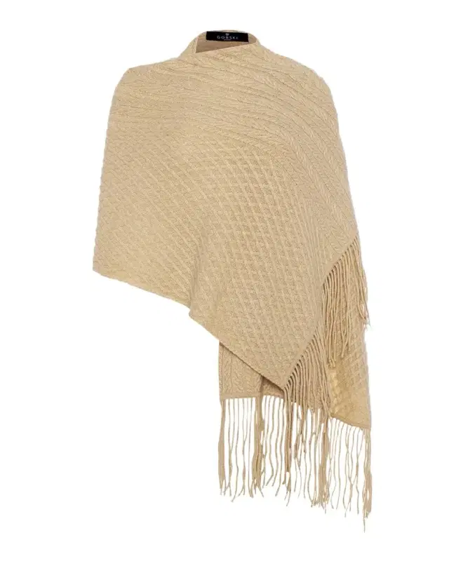 Gorski Knit Cashmere Scarf