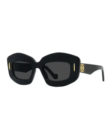 Loewe Men's Anagram Acetate-Nylon Rectangle Sunglasses | Thumbnail 1 Loewe Men's Anagram Acetate-Nylon Rectangle Sunglasses | Thumbnail 1