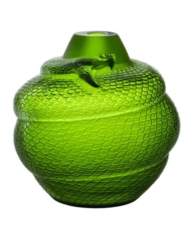 Lalique Serpent Vase, 10" | Thumbnail 1 Lalique Serpent Vase, 10" | Thumbnail 1