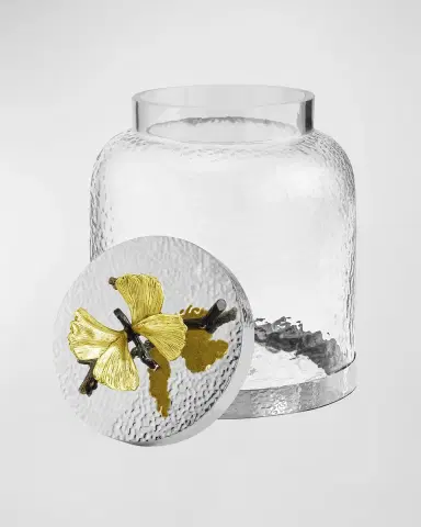 Michael Aram Butterfly Ginkgo Cookie Jar | Thumbnail 2