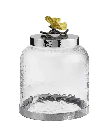 Michael Aram Butterfly Ginkgo Cookie Jar | Thumbnail 1