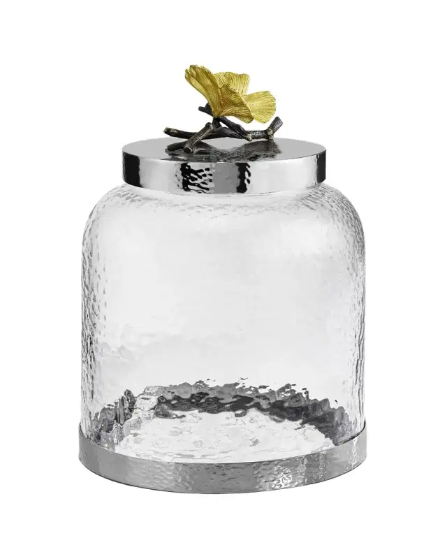 Michael Aram Butterfly Ginkgo Cookie Jar