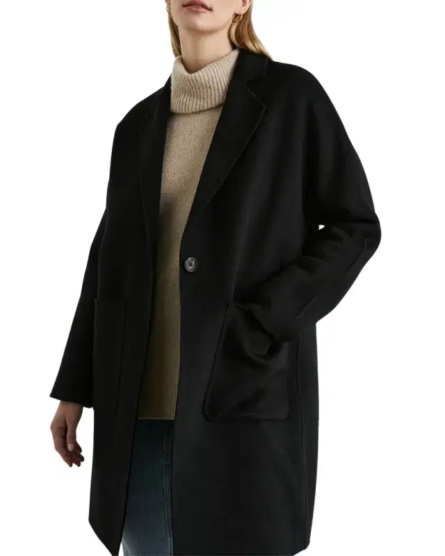 Rails Everest Wool-Blend Overcoat