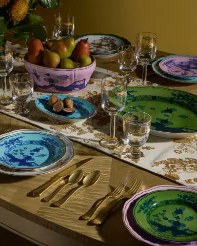 GINORI 1735 Oriente Italiano Aurum Soup Plate | Thumbnail 1