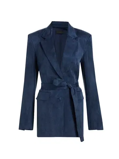 Kobi Halperin Women's Jessi Tie-Waist Blazer - Midnight Blue - Size XL | Thumbnail 1 Kobi Halperin Women's Jessi Tie-Waist Blazer - Midnight Blue - Size XL | Thumbnail 1