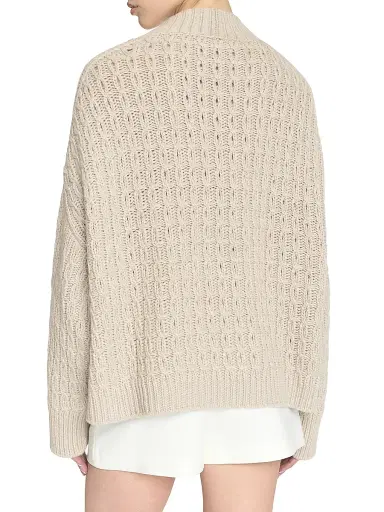 Malo Women's Anna Cashmere Cardigan - Dune - Size Large | Thumbnail 4 Malo Women's Anna Cashmere Cardigan - Dune - Size Large | Thumbnail 4