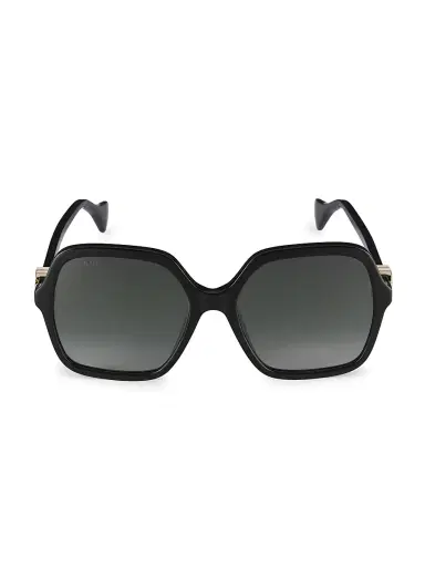 Gucci Women's Mini Running 56MM Square Sunglasses | Thumbnail 2 Gucci Women's Mini Running 56MM Square Sunglasses | Thumbnail 2