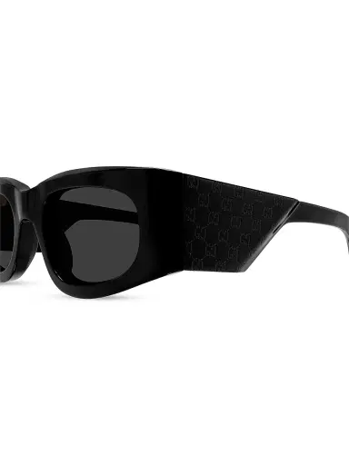 Gucci Women's Oblique 51MM Squared Sunglasses | Thumbnail 3 Gucci Women's Oblique 51MM Squared Sunglasses | Thumbnail 3