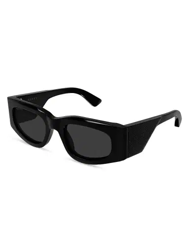 Gucci Women's Oblique 51MM Squared Sunglasses | Thumbnail 1 Gucci Women's Oblique 51MM Squared Sunglasses | Thumbnail 1